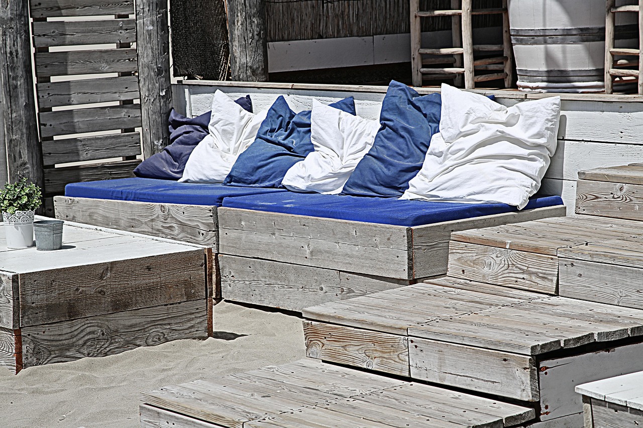 Canapé en cours de réfection